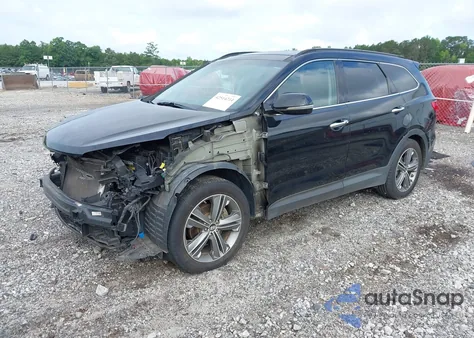 2013 Hyundai Santa Fe Limited z USA, uszkodzony, nr VIN KM8SR4HF4DU011642